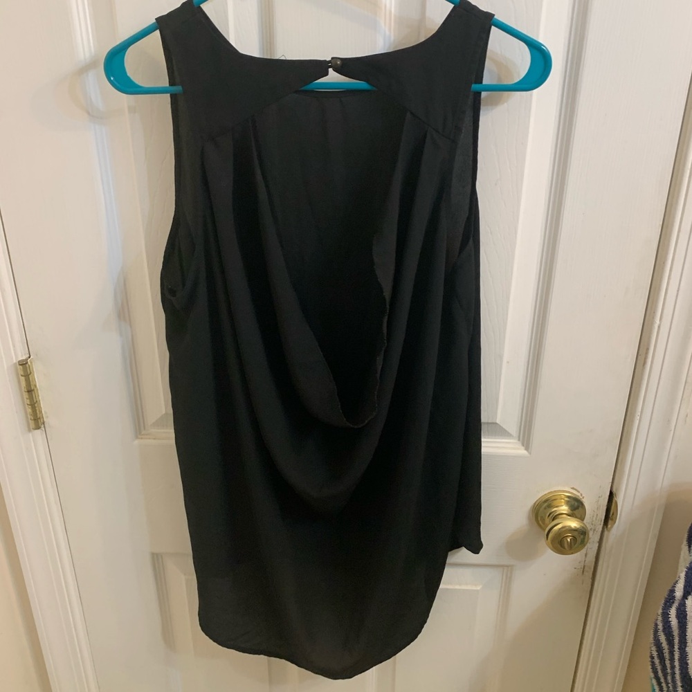Open Back Black Decree Tank - Picture 5 of 5